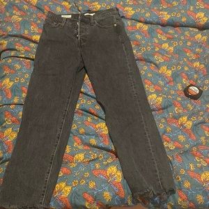 Levi’s High waisted black jeans